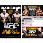 UFC 116 Mailer