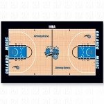 Official Orlando Magic NBA Court