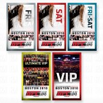 UFC Fan Expo Credentials
